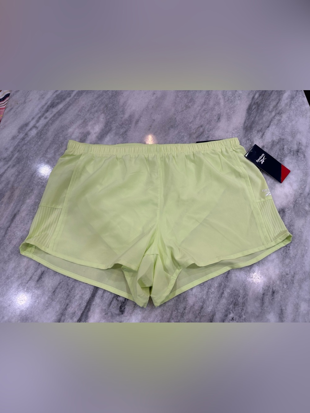 NWT Reebok Lime Green Women's Running Shorts